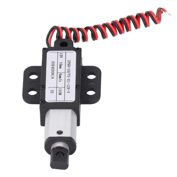 DC12V Lineaire Actuator 10mm Slag 150N Duwkracht Elektrische Hef Micro Actuator voor Relaxfauteuil TV Tafel
