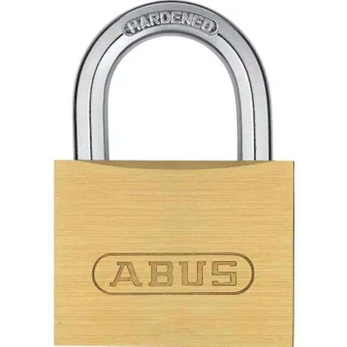 Abus Hangslot Met Sleutel Tkb4 - Massief Messing Voor Poort - Behuizing 50mm
