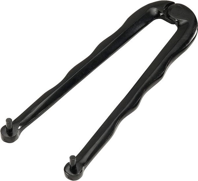 Universele spanflenssleutel, 15-150 mm tweegatssleutel