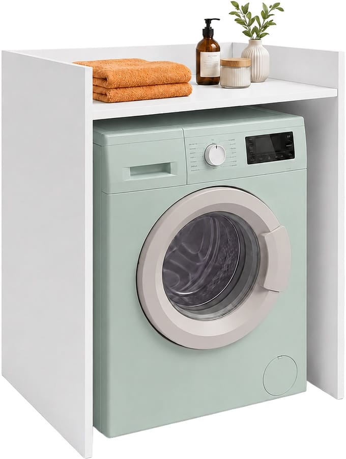 Wasmaschine kast - 97 x 66 x 61 cm - ombouw - wit
