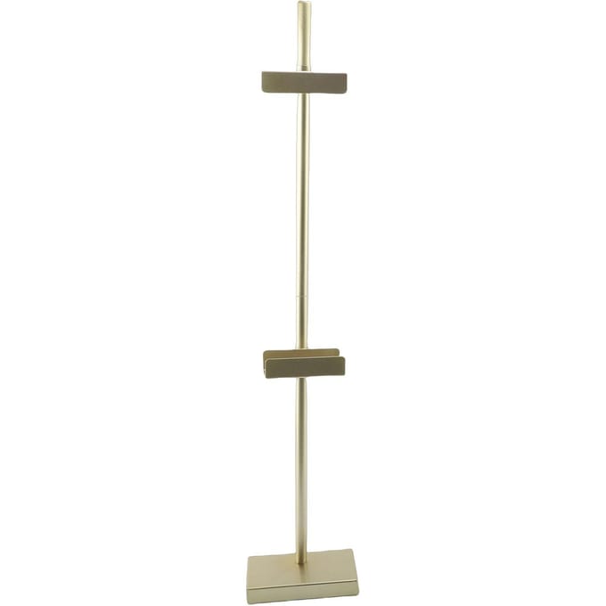 Tafelblad ezel posterstandaard 75cm (Geef bij het bestellen aan dat een sleutel, een schuimrubberen pad en een handleiding moeten worden meegeleverd. goud