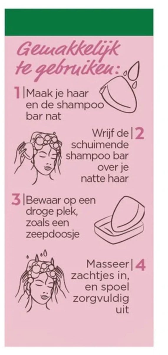 Garnier - Loving Blends Milde Haver Shampoo Bar - 6 x 60 gr - Voordeelverpakking