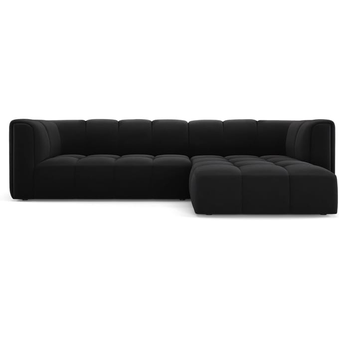 Hoekbank Francesca velvet rechts 3-zits | Milo Casa