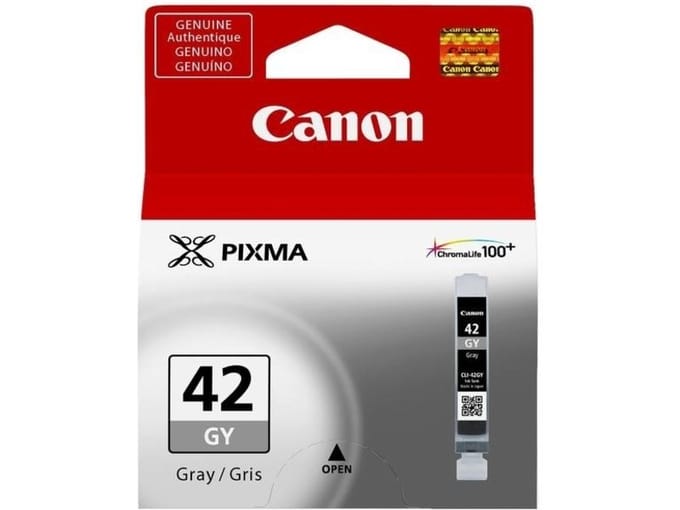 Canon CLI-42 / 6390B001 Grey - Inktpatroon Op kleurstof gebaseerd grijs