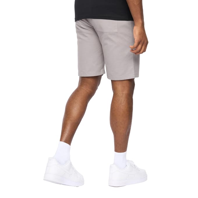 Crosshatch Heren Blansmoore Elastische Taille Shorts (Grijs)