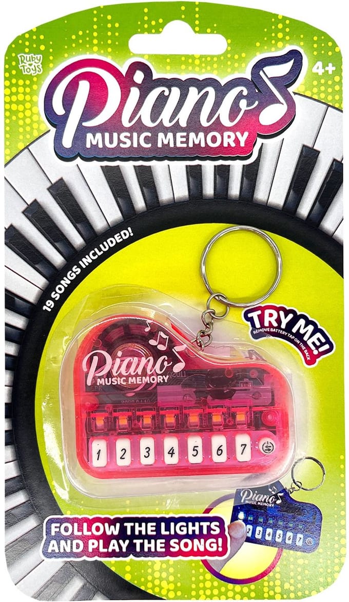 Muziek Memospel Sleutelhanger