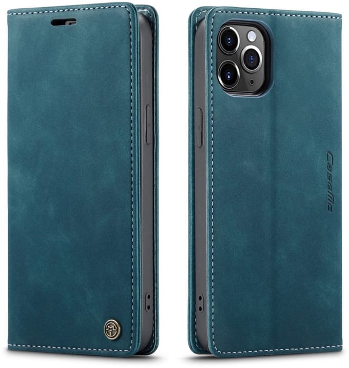 CaseMe Book Case - Geschikt voor iPhone 12 Pro Max Hoesje - Groen