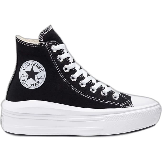 Converse - Sneakers - Unisex - Chuck Taylor All Star Move Zwart - Wit