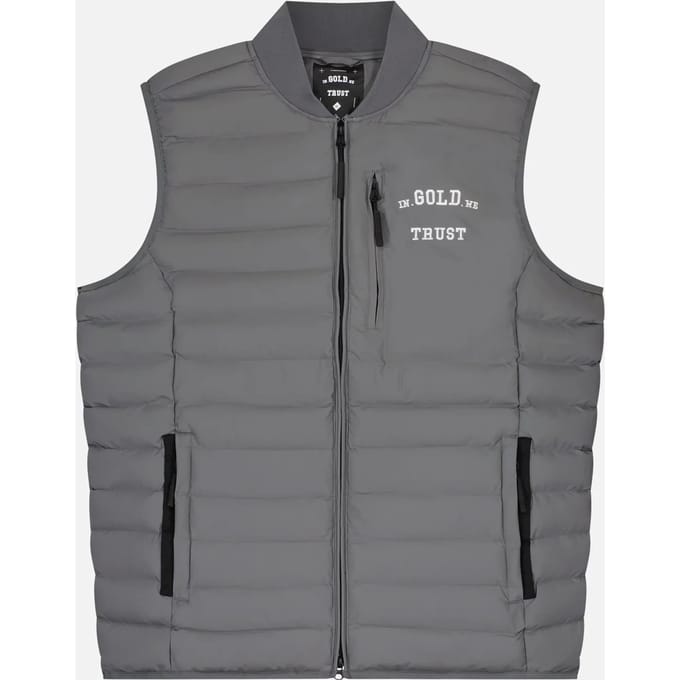 In Gold We Trust Unisex The Glory Quiet Shade Taglia: S | Gilet Outlet | Unisex