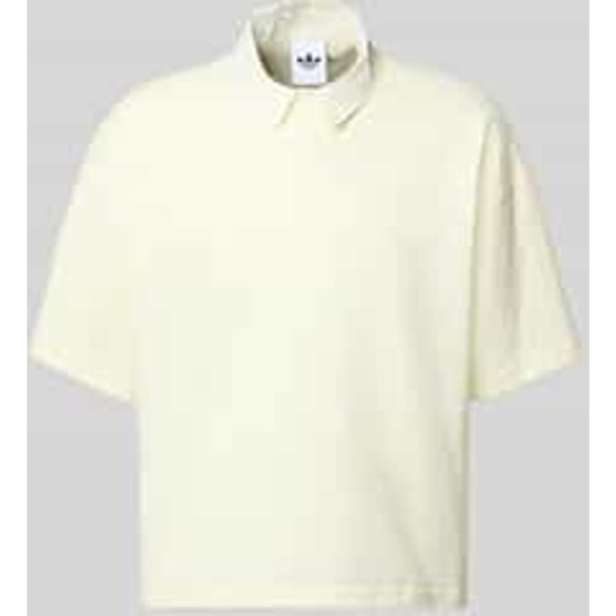 Regular fit T-shirt met polokraag