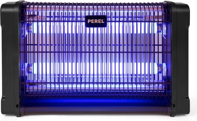 Perel Elektrische insectenverdelger, UV-A, 2800 V, 80 m2, 20 W, binnen
