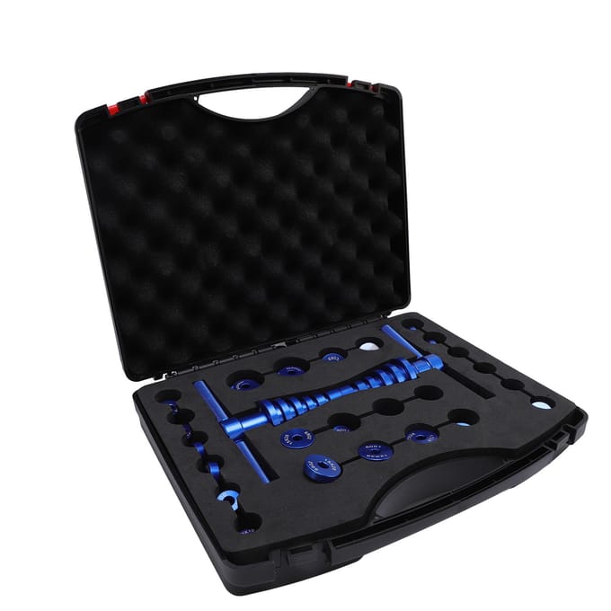 Lagerpersset Fietsnaaf Wiel Trapas Assen Installatie Reparatiegereedschap Universele Kit black