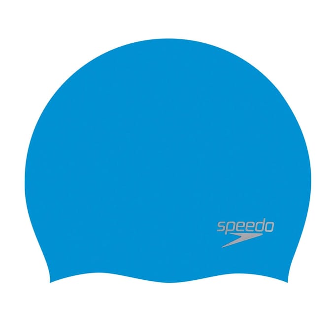 Speedo Unisex volwassene 2024 silicone badmuts (Blauw)