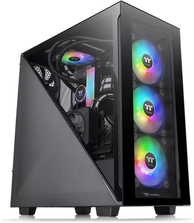 Thermaltake Divider 300 TG - Case - Tower - Zwart