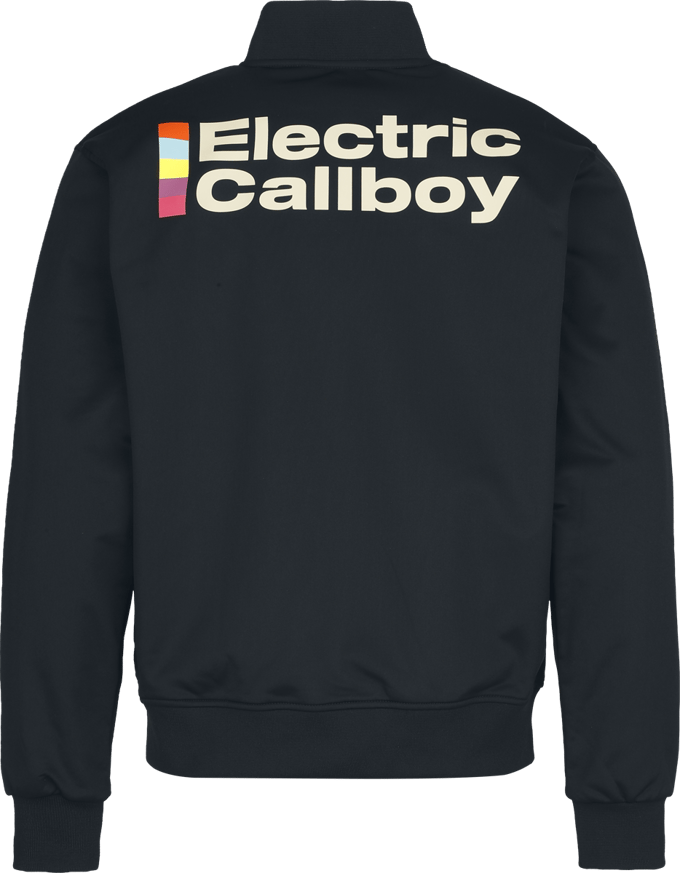 Electric Callboy Soccer Trackjacket Heren Trainingsjas - zwart - L