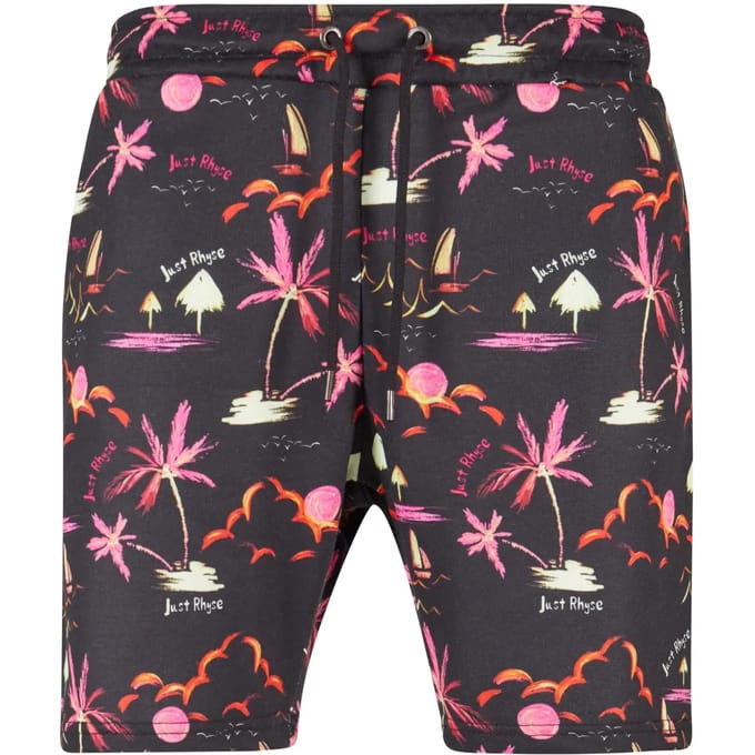 Just Rhyse - Waikiki Korte broek - S - Zwart