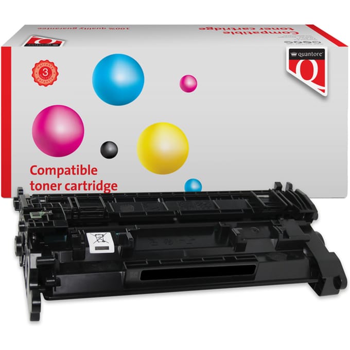 Tonercartridge Quantore alternatief tbv CANON 057H zwart