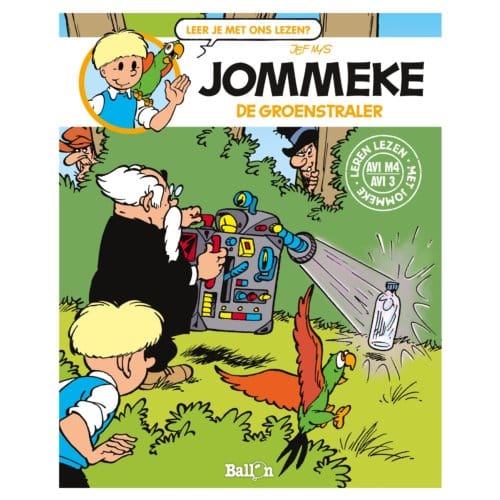 Jommeke AVI - De groenstraler (AVI M4) Voorleesboeken