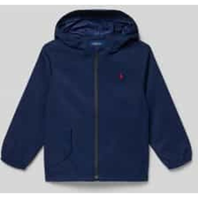 Regular fit blouson met capuchon