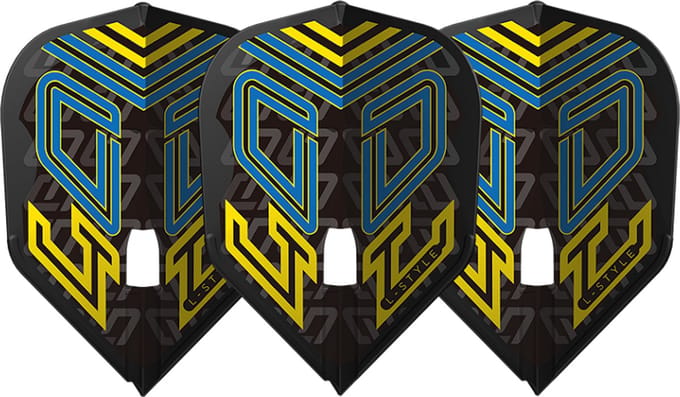 L-Style L3 Pro Oskar Lukasiak Black - Dart Flights