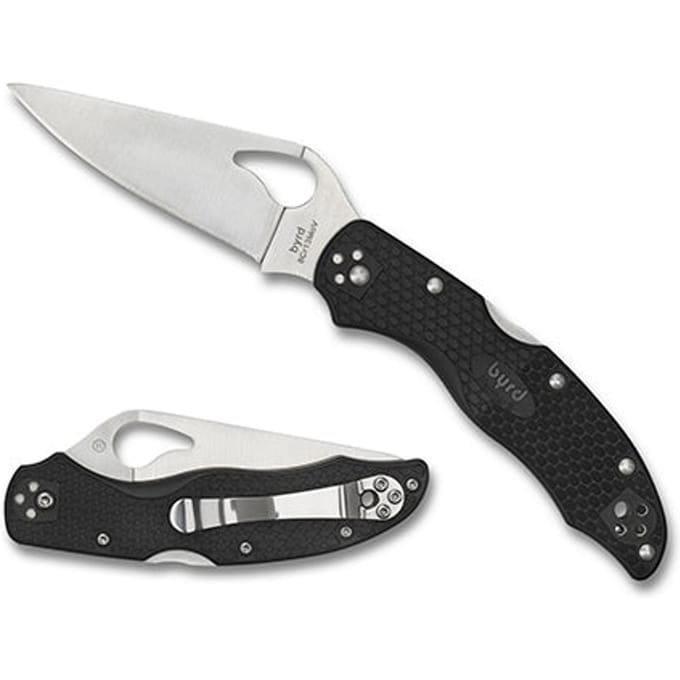 Spyderco Zakmes Byrd Harrier 2 Lightweight Black 8Cr13MoV PE