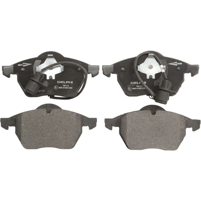 Remblokset DELPHI LP784, voor