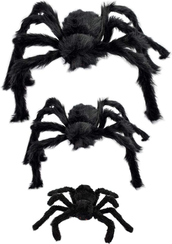 Solacis Halloween Decoratie - Grote spin - Halloween versiering - Horror - Eng - Must have voor halloween!