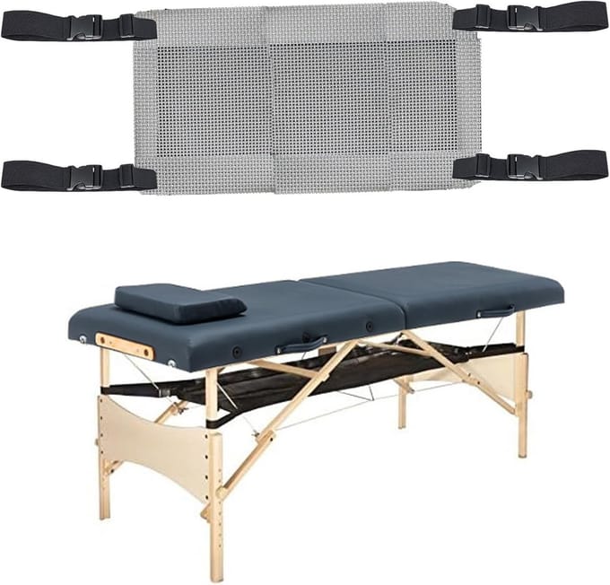 Universele Opbergnet Onder Massagetafel voor Accessoires en Kussens