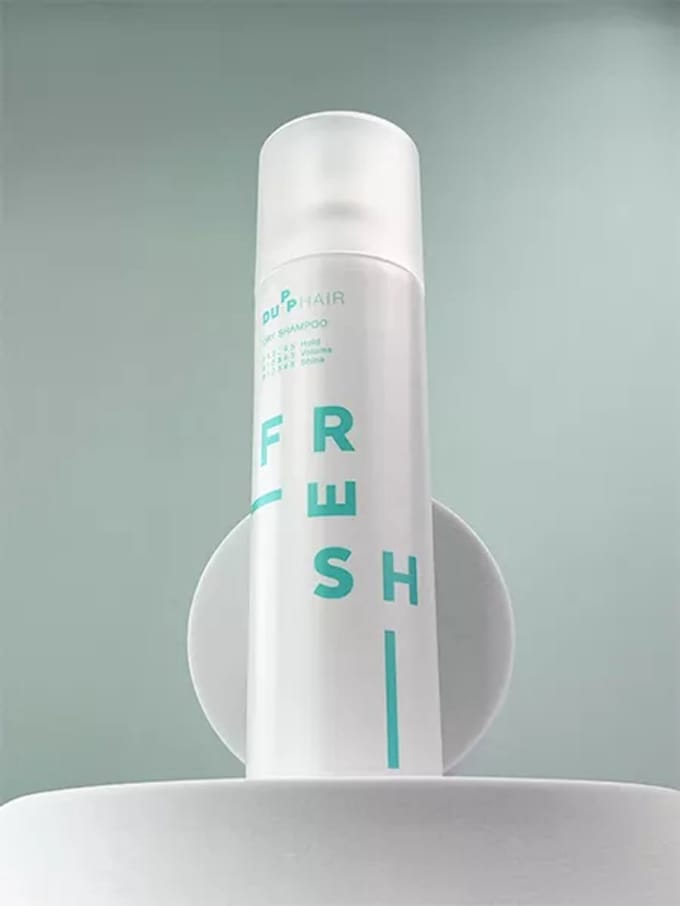 DUPP Droogshampoo 250ml - Droogshampoo vrouwen - Voor Alle haartypes