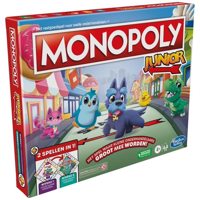 Monopoly Junior - 2-in-1 - Bordspel - Nederlandstalig