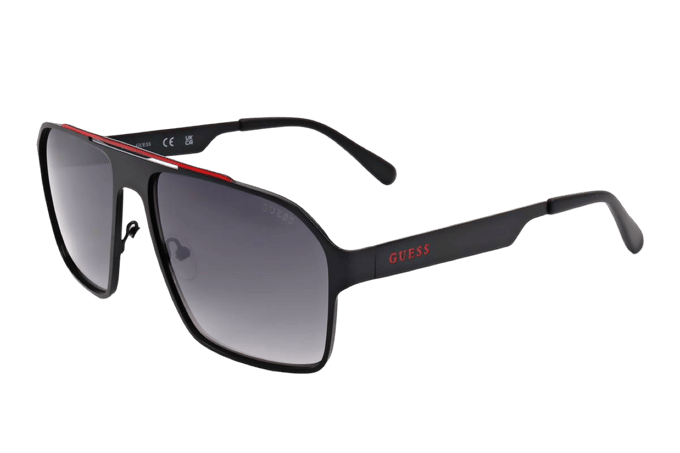 Guess GF5102 02B Zonnebril - Heren - Zwart