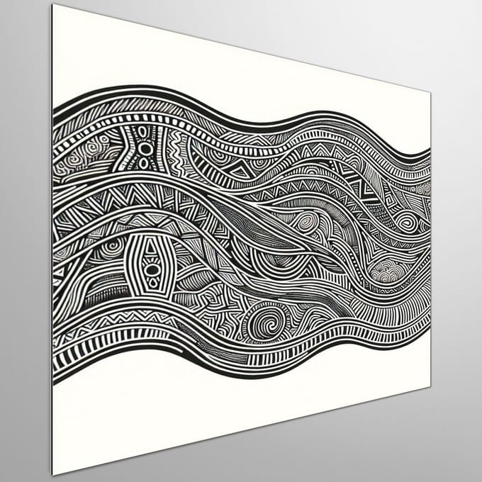 Kunstprint | Wanddecoratie | Dibond | 60 × 60 cm