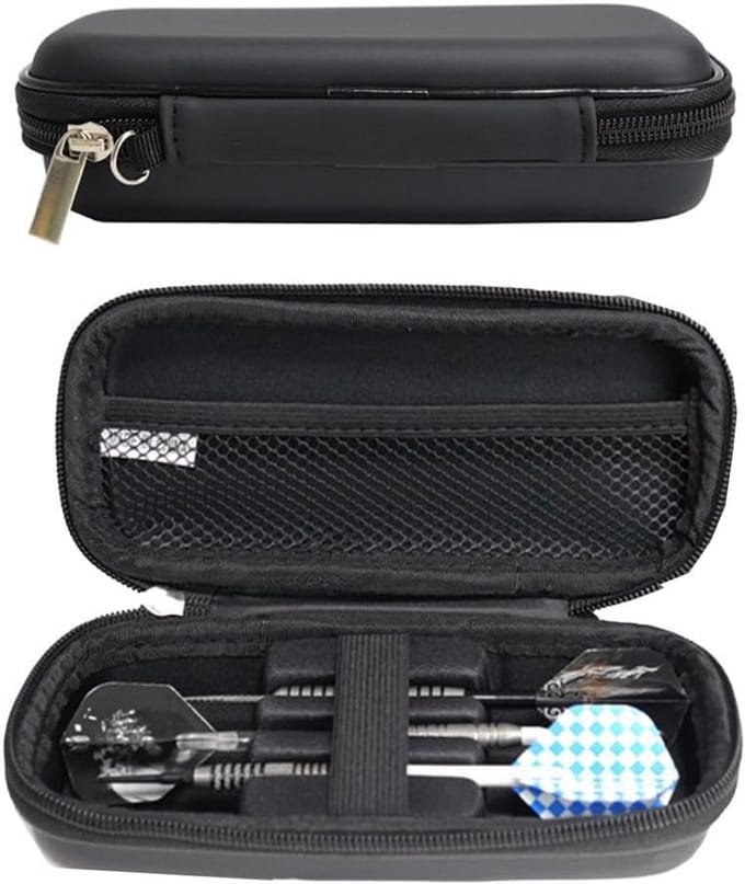 Dart Case - Dart Organizer - Veilige Opslag - Dubbele Bescherming - 3 Darts - Zwart