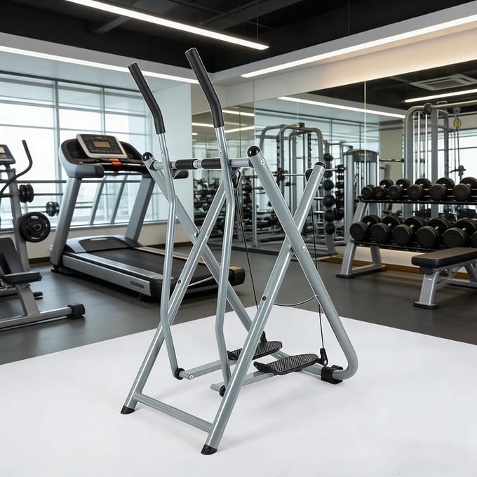 Crosstrainer Hometrainer - Cardio machine - Effectieve Work-outs - 2-in-1 Dubbel Gebruik - Max 120kg - Zwart
