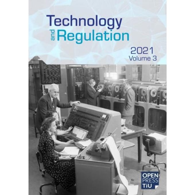 Technology And Regulation 2021 - Ronald Leenes
