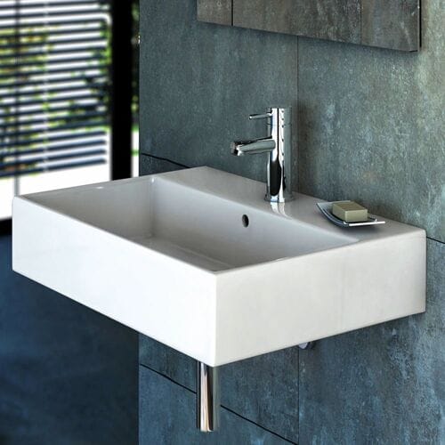 Ideal Standard Strada wastafel 60x42cm met overloop met 1 kraangat wit