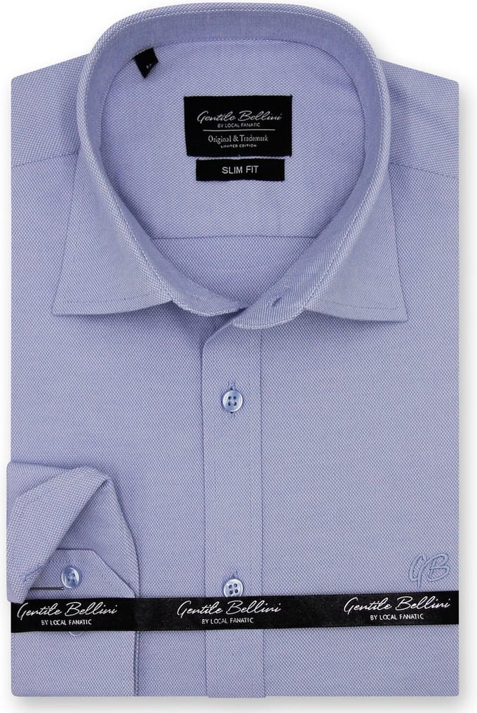 Mannen Blouse - Slim Fit - Zakelijk Effen Heren Overhemden