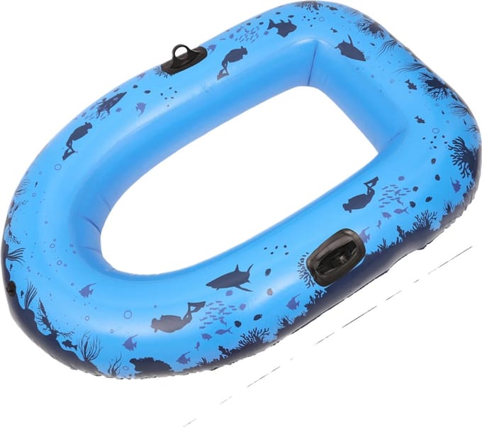 Opblaasbare Boot Doorzichtige Bodem - Opblaasboot - Rubberboot - Transparant