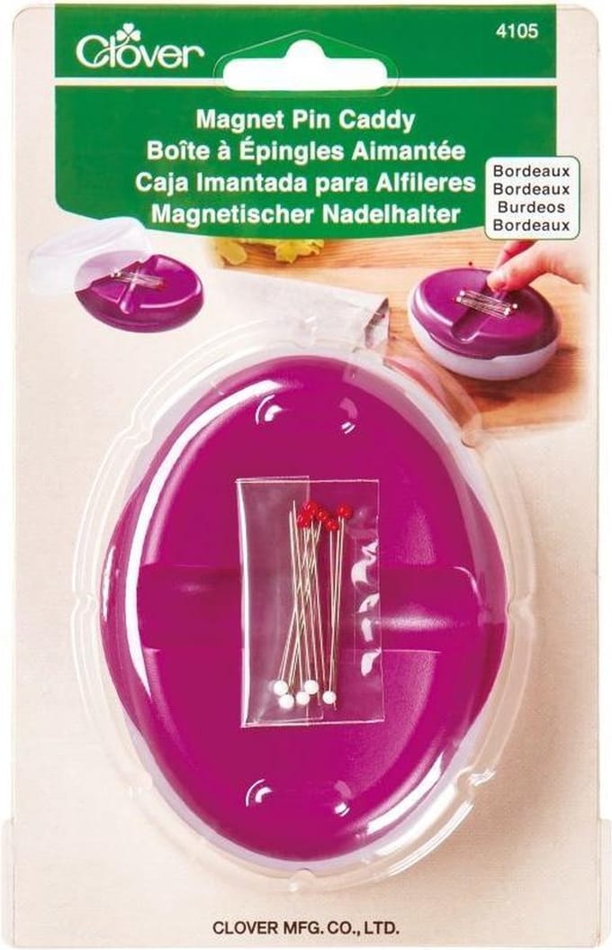 Clover 4105 Magnetische speldenhouder bordeau