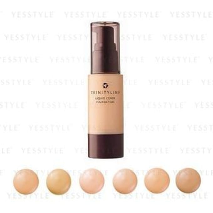 TRINITYLINE - Liquid Cover Foundation SPF 35 PA++ BE-01 Light Beige