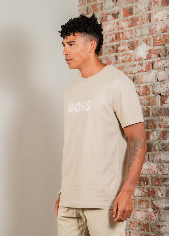 Hugo Boss T-shirts rn - light beige