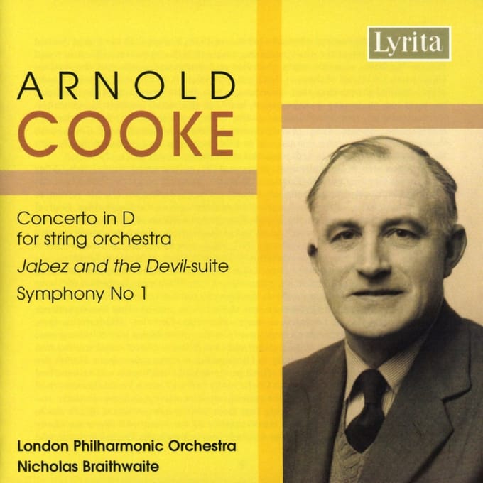 London Philharmonic Orchestra, Nicholas Braithwaite - Cooke: Concerti In D For String Orchestra, Jabez And The Devil-Suite, Symphony No.1 (CD)