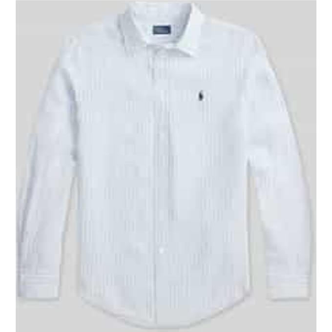 Overhemdblouse van puur linnen