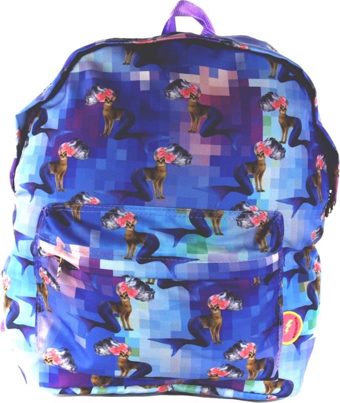 Kunstboer - XL Rugzak Catmermaid Pixel - schooltas - kat