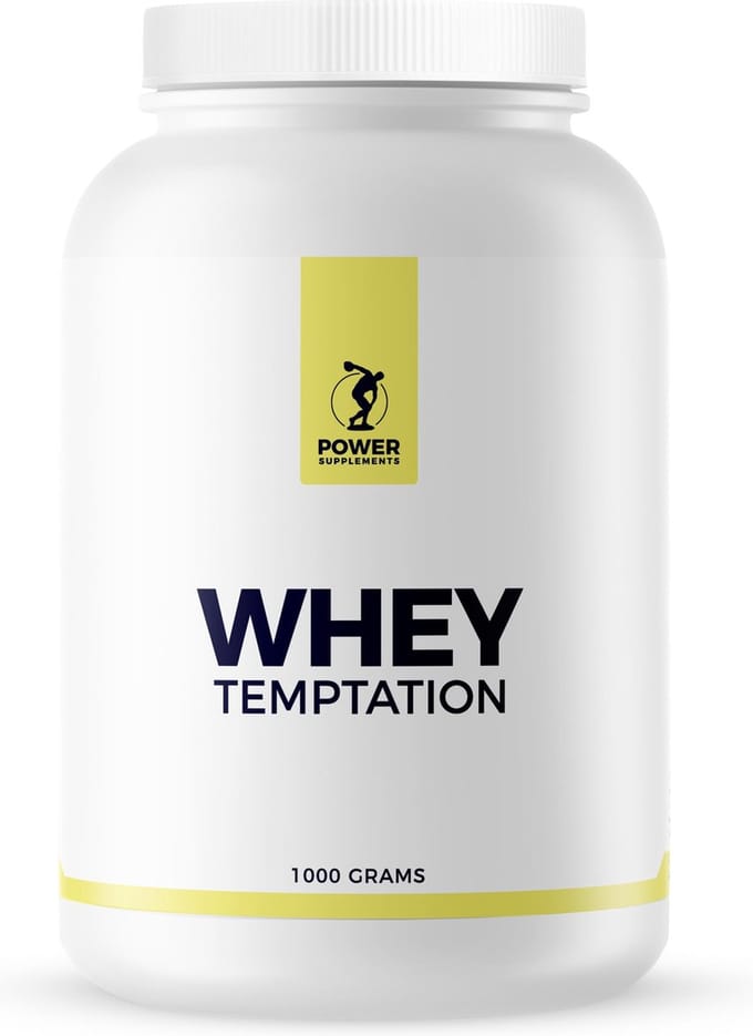 Power Supplements - Whey Temptation (concentraat) - 1kg - Really Raspberry
