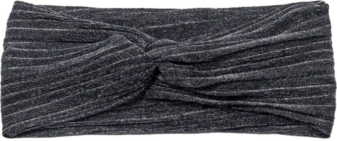 Emilie collection – Haarband – Zwart – Plissé – Elegant & Comfortabel – Metallic Look