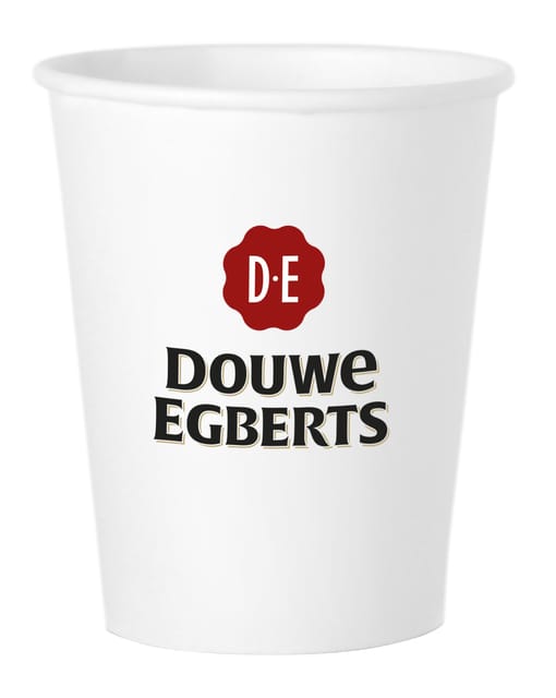 Beker Douwe Egberts 180ml karton, pak á 100