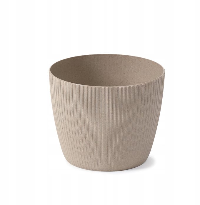 Bloempot MAGNOLIA JUMPER Coffee Latte Ø19cm H15cm Kunststof