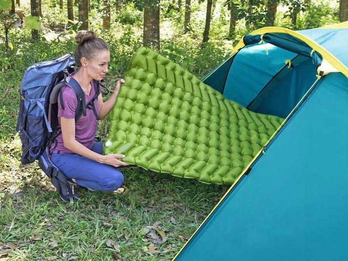 Luxe Kampeermatras - Comfortabel & Compact voor Buitenavonturen