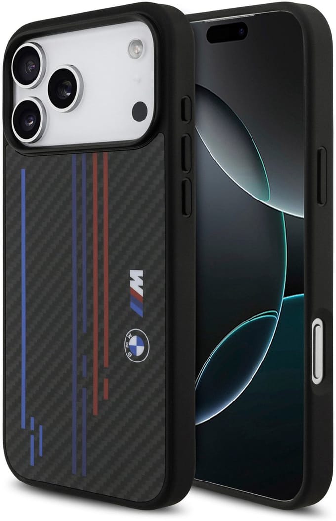 BMW Back cover voor Apple iPhone 17 Pro Max in de kleur Zwart